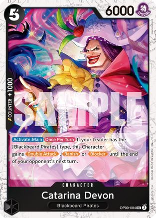 Catarina Devon (Pirate Foil) (OP09-084) - [Premium Booster -The Best- Vol. 2] Foil