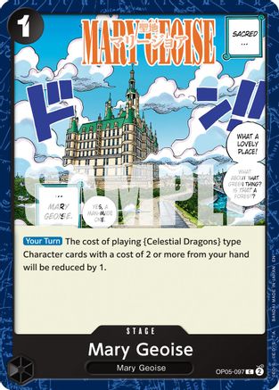Mary Geoise (Reprint) (OP05-097) - [Premium Booster -The Best- Vol. 2]