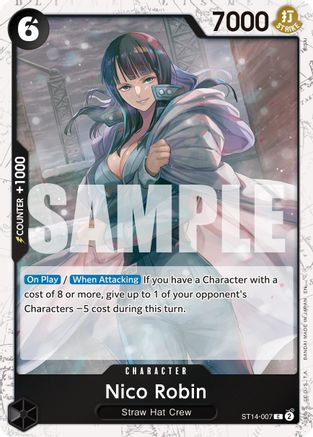 Nico Robin - ST14-007 (Pirate Foil) (ST14-007) - [Premium Booster -The Best- Vol. 2] Foil