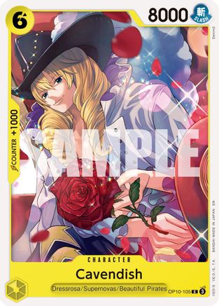 Cavendish - OP10-105 (Reprint) (OP10-105) - [Premium Booster -The Best- Vol. 2]