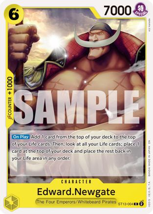 Edward.Newgate - ST13-004 (Reprint) (ST13-004) - [Premium Booster -The Best- Vol. 2]