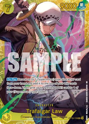 Trafalgar Law - OP10-119 (Reprint) (OP10-119) - [Premium Booster -The Best- Vol. 2] Foil
