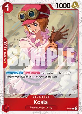 Koala (Pirate Foil) (P-069) - [Premium Booster -The Best- Vol. 2] Foil