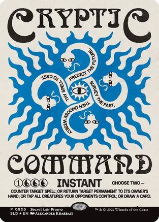 Cryptic Command (Rainbow Foil)  [Secret Lair Drop Series] Foil