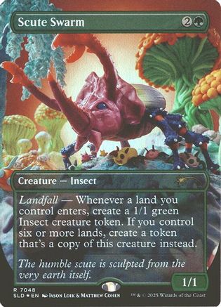 Scute Swarm (Rainbow Foil)  [Secret Lair Drop Series] Foil