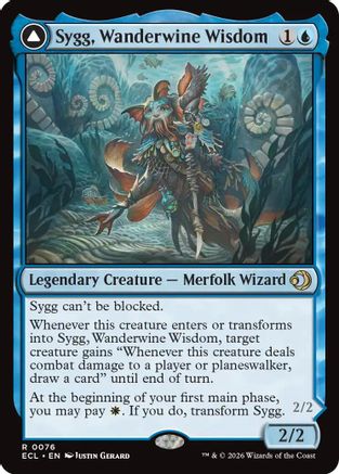 Sygg, Wanderwine Wisdom  [Lorwyn Eclipsed] Foil