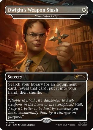 Dwight's Weapon Stash - Steelshaper's Gift  [Secret Lair Drop Series] Foil