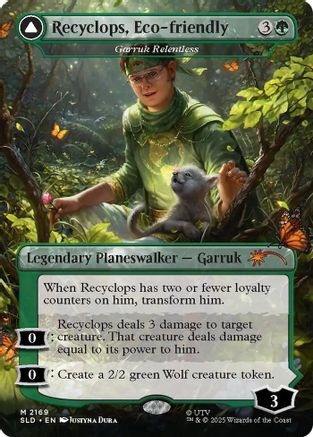 Recyclops, Eco-friendly - Garruk Relentless  [Secret Lair Drop Series]