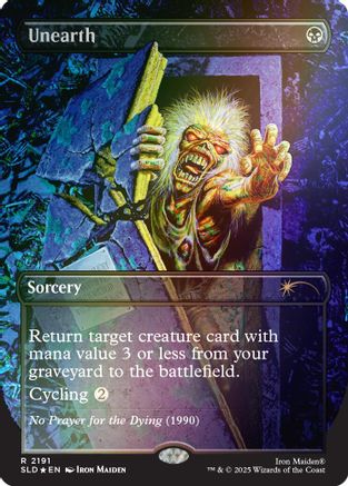 Unearth (Rainbow Foil)  [Secret Lair Drop Series] Foil
