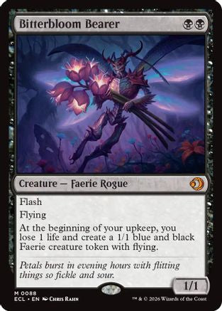 Bitterbloom Bearer  [Lorwyn Eclipsed] Foil