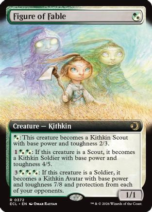 Figure of Fable (Extended Art)  [Lorwyn Eclipsed]