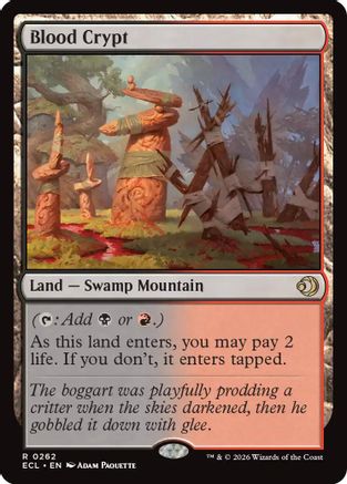 Blood Crypt  [Lorwyn Eclipsed] Foil