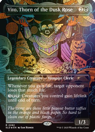 Vito, Thorn of the Dusk Rose (Rainbow Foil)  [Secret Lair Drop Series] Foil