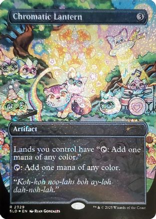 Chromatic Lantern (2329) (Confetti Foil)  [Secret Lair Drop Series] Foil