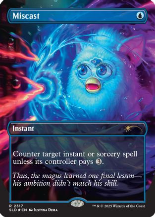 Miscast (Rainbow Foil)  [Secret Lair Drop Series] Foil