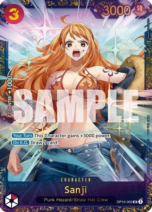 Sanji (Treasure Cup 2025) (OP10-005) - [One Piece Promotion Cards] Foil