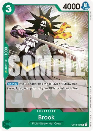 Brook (OP13-034) - [Carrying On His Will]