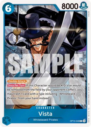 Vista (OP13-046) - [Carrying On His Will] Foil