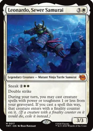 Leonardo, Sewer Samurai  [Teenage Mutant Ninja Turtles]