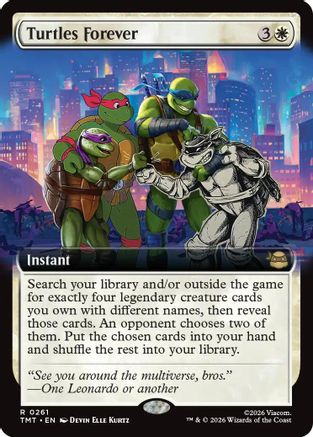 Turtles Forever (Extended Art)  [Teenage Mutant Ninja Turtles]
