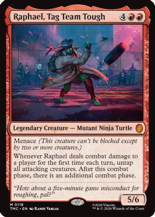 Raphael, Tag Team Tough  [Commander: Teenage Mutant Ninja Turtles]