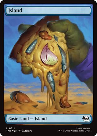 Island (0311) (Surge Foil)  [Teenage Mutant Ninja Turtles] Foil