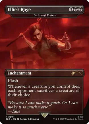 Ellie's Rage - Dictate of Erebos  [Secret Lair Drop Series]