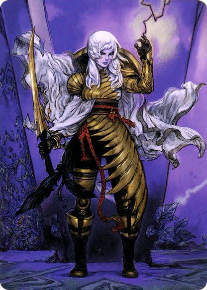 The Wandering Emperor // The Wandering Emperor  [Neon Dynasty Art Series] (Borderless) Foil