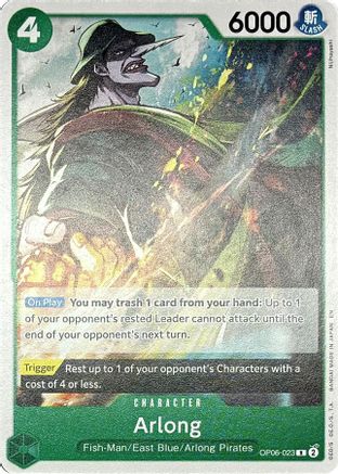 Arlong - OP06-023 (OP06-023) - [Learn Together Deck Set]