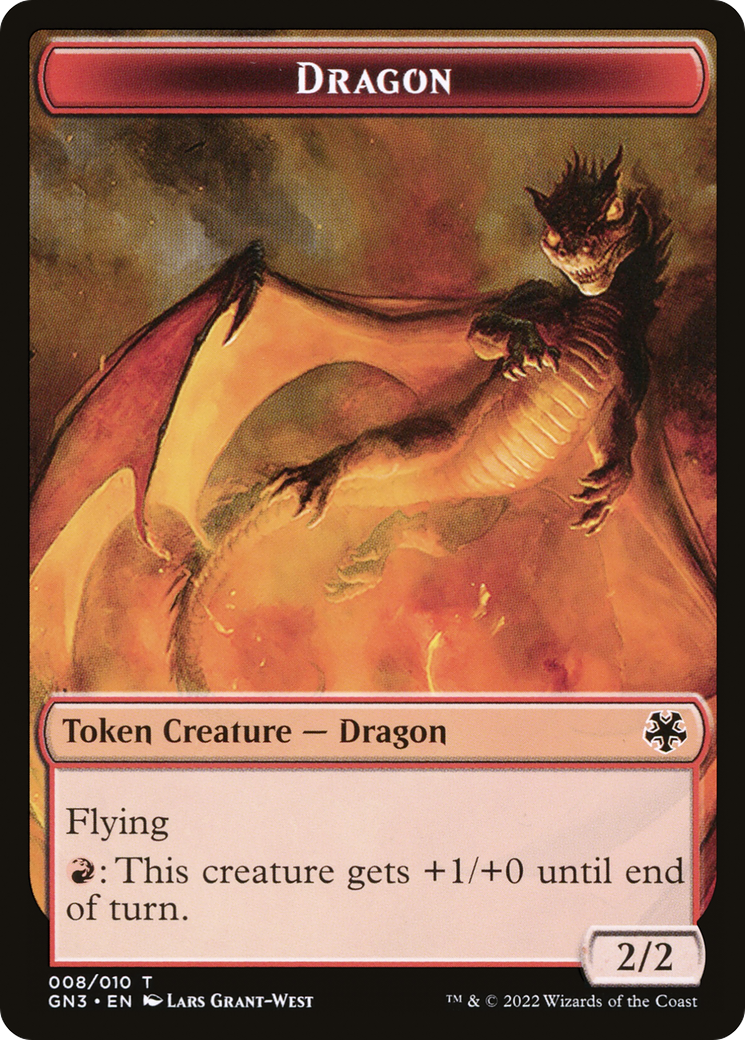 Dragon  [Game Night: Free-for-All Tokens] Foil