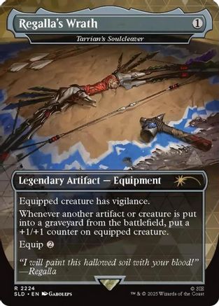 Regalla's Wrath - Tarrian's Soulcleaver  [Secret Lair Drop Series]
