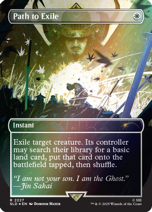 Path to Exile (2227) (Rainbow Foil)  [Secret Lair Drop Series] Foil