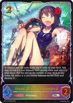 Feena, Dynamite Daredevil (SL)