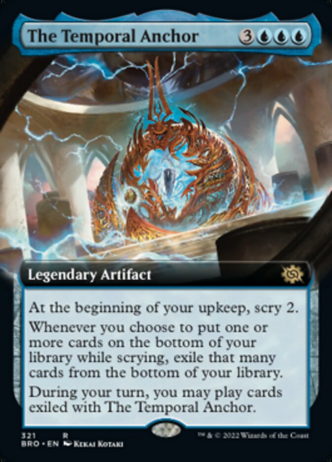 The Temporal Anchor (Extended Art) [The Brothers' War] Foil