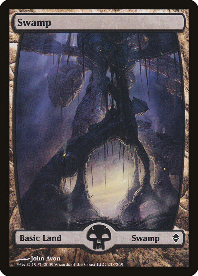 Swamp (238) [Zendikar] Foil