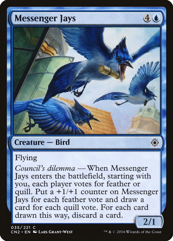 Messenger Jays [Conspiracy: Take the Crown] Foil