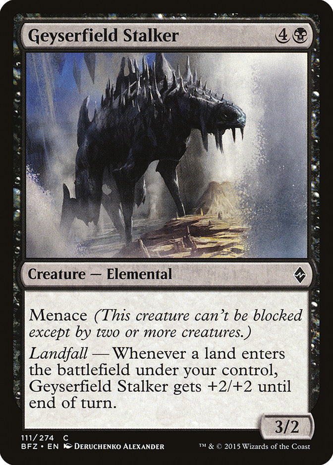 Geyserfield Stalker [Battle for Zendikar] Foil