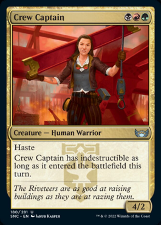 Crew Captain [Streets of New Capenna] Foil