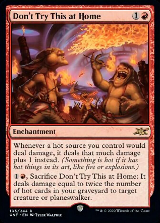 Don't Try This at Home [Unfinity] Foil