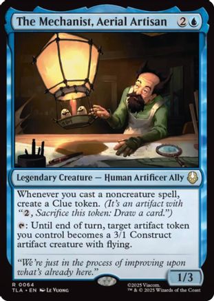 The Mechanist, Aerial Artisan  [Avatar: The Last Airbender] Foil