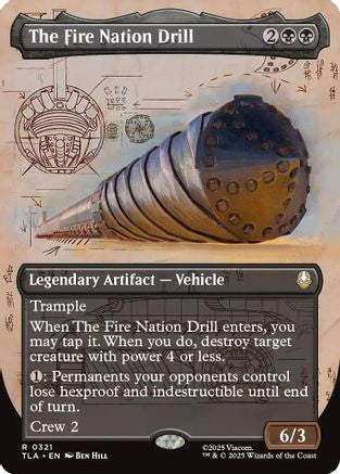 The Fire Nation Drill (Borderless)  [Avatar: The Last Airbender] Foil