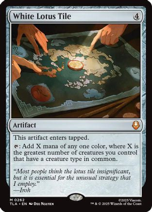 White Lotus Tile  [Avatar: The Last Airbender] Foil