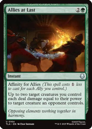 Allies at Last  [Avatar: The Last Airbender] Foil