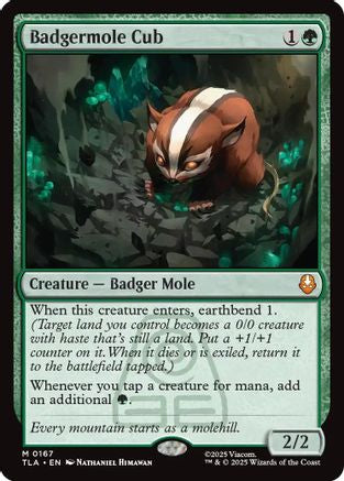 Badgermole Cub  [Avatar: The Last Airbender] Foil
