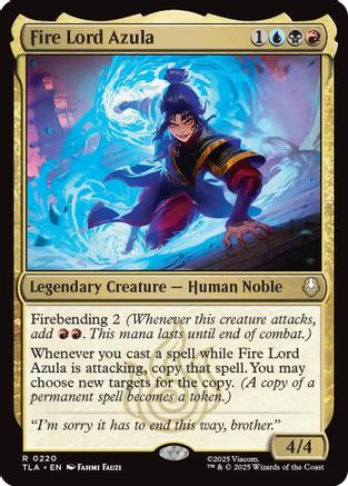 Fire Lord Azula  [Avatar: The Last Airbender] Foil