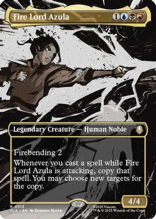 Fire Lord Azula (0313) (Borderless)  [Avatar: The Last Airbender]