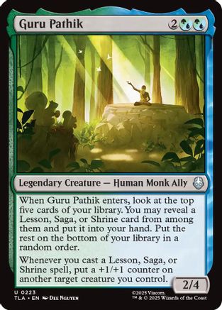 Guru Pathik  [Avatar: The Last Airbender] Foil