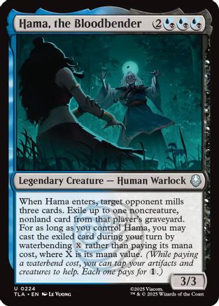 Hama, the Bloodbender  [Avatar: The Last Airbender] Foil