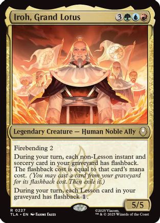 Iroh, Grand Lotus  [Avatar: The Last Airbender] Foil