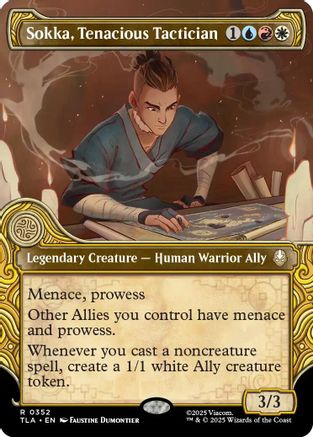 Sokka, Tenacious Tactician (Showcase)  [Avatar: The Last Airbender] Foil